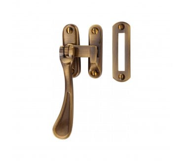 Heritage Brass V1003 Spoon Window Fastener - Antique Brass
