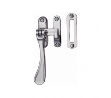 Heritage Brass V1003 Spoon Window Fastener - Polished Chrome