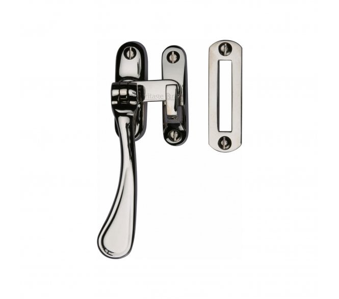 Heritage Brass V1003 Spoon Window Fastener - Polished Nickel