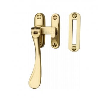 Heritage Brass V1003 Spoon Window Fastener - Satin Brass