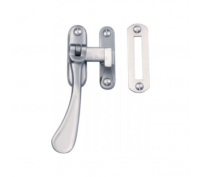 Heritage Brass V1003 Spoon Window Fastener - Satin Chrome