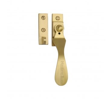 Heritage Brass V1005 Locking Spoon Window Fastener - Satin Brass