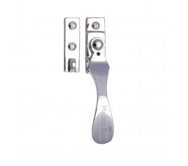 Heritage Brass V1005W Locking Spoon Window Fastener (Weather Stripped Windows) - Polished Chrome