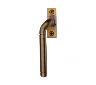 Heritage Brass V1006 Espag. Window Fastener (Lockable) - Antique Brass