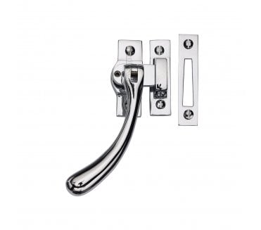 Heritage Brass V1008L Bulb-End Casement Fastener (Lockable) - Polished Chrome