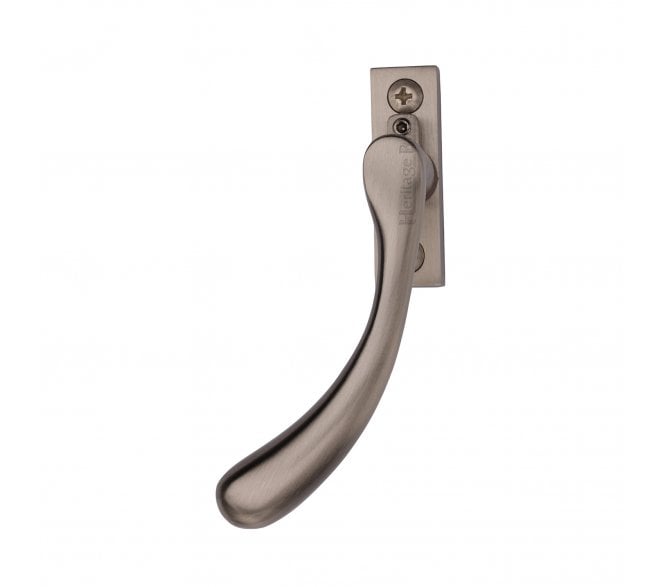 Heritage Brass V1009L Bulb-End Espag. Window Fastener (Lockable) - Satin Nickel