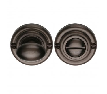 Heritage Brass V1015 Bathroom Turn & Release Set - Matt Bronze