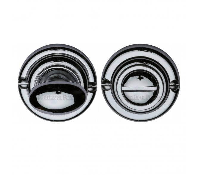Heritage Brass V1015 Bathroom Turn & Release Set - Polished Chrome