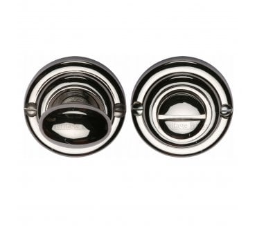 Heritage Brass V1015 Bathroom Turn & Release Set - Polished Nickel