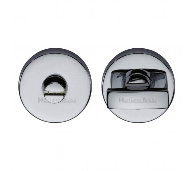Heritage Brass V1018 Small Bathroom Turn & Release Set - Polished Chrome