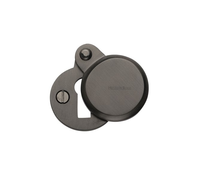 Heritage Brass V1023 Covered Keyhole Escutcheon - Matt Bronze