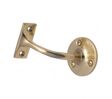 Heritage Brass V1030 Handrail Bracket 64mm - Polished Brass
