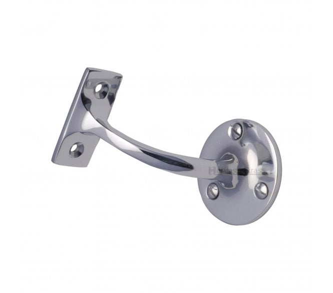 Heritage Brass V1030 Handrail Bracket 64mm - Polished Chrome