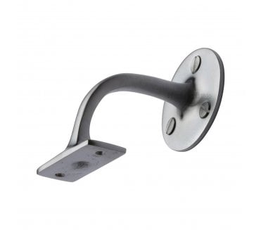Heritage Brass V1030 Handrail Bracket 76mm - Satin Chrome