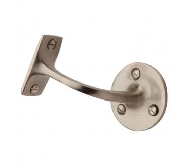 Heritage Brass V1030 Handrail Bracket 76mm - Satin Nickel