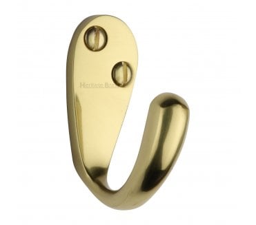 Heritage Brass V1040 Robe Hook - Polished Brass