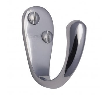 Heritage Brass V1040 Robe Hook - Polished Chrome