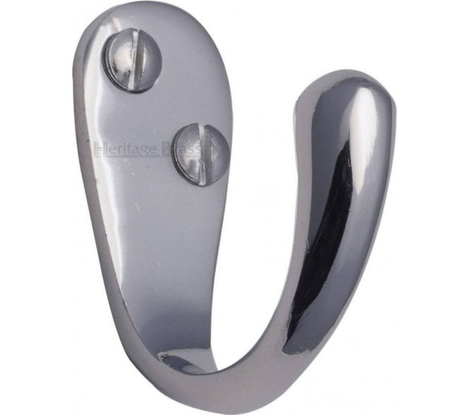 Heritage Brass V1040 Robe Hook - Polished Chrome
