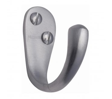 Heritage Brass V1040 Robe Hook - Satin Chrome