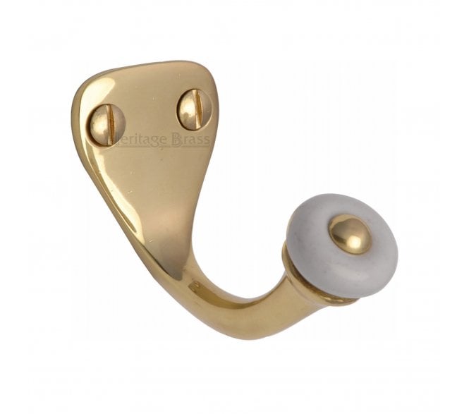 Heritage Brass V1044 Robe Hook - Polished Brass