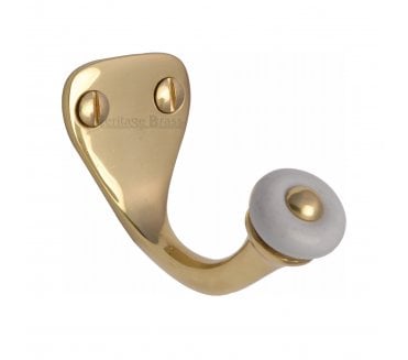 Heritage Brass V1044 Robe Hook - Polished Brass