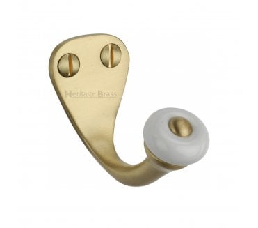 Heritage Brass V1044 Robe Hook - Satin Brass