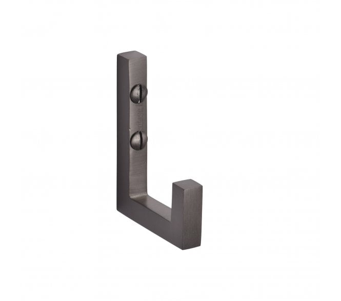 Heritage Brass V1045 Square Single Robe Hook - Matt Bronze
