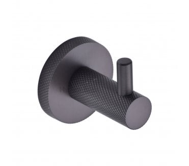 Heritage Brass V1046 Knurled Robe Hook - Matt Bronze