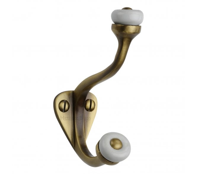 Heritage Brass V1048 Hat & Coat Hook - Antique Brass