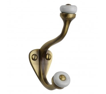 Heritage Brass V1048 Hat & Coat Hook - Antique Brass