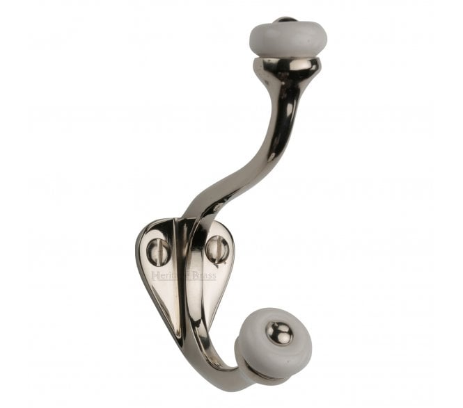 Heritage Brass V1048 Hat & Coat Hook - Polished Nickel