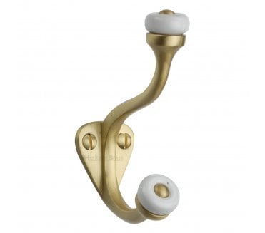 Heritage Brass V1048 Hat & Coat Hook - Satin Brass