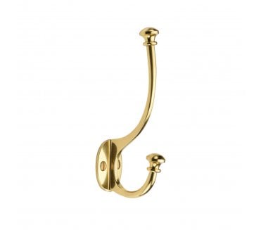 Heritage Brass V1052 Ball Hat And Coat Hook - Polished Brass