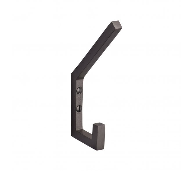 Heritage Brass V1055 Square Double Hat and Coat Hook - Matt Bronze