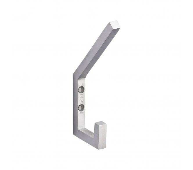 Heritage Brass V1055 Square Double Hat and Coat Hook - Satin Chrome