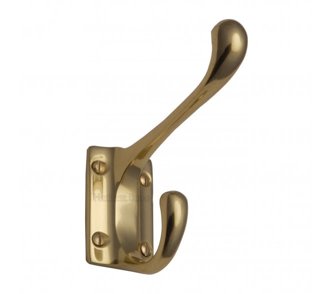 Heritage Brass V1056 Heavy Duty Hat & Coat Hook - Polished Chrome