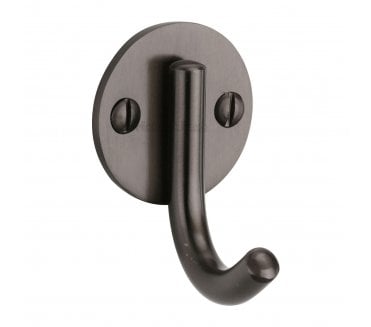 Heritage Brass V1064 Contemporary Robe Hook - Matt Bronze