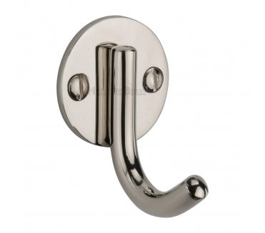 Heritage Brass V1064 Contemporary Robe Hook - Polished Nickel