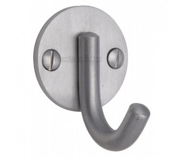 Heritage Brass V1064 Contemporary Robe Hook - Satin Chrome
