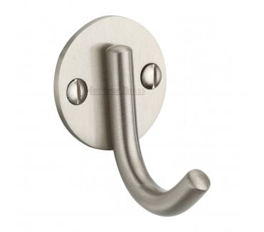 Heritage Brass V1064 Contemporary Robe Hook - Satin Nickel