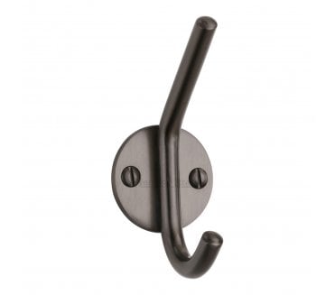 Heritage Brass V1065 Contemporary Hat & Coat Hook - Matt Bronze