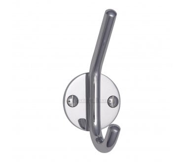 Heritage Brass V1065 Contemporary Hat & Coat Hook - Polished Chrome