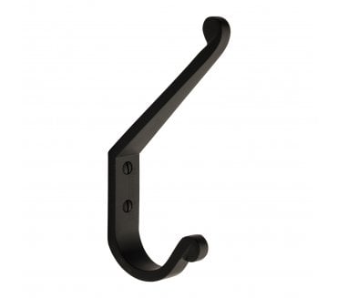 Heritage Brass V1066 Angular Hat & Coat Hook - Matt Black