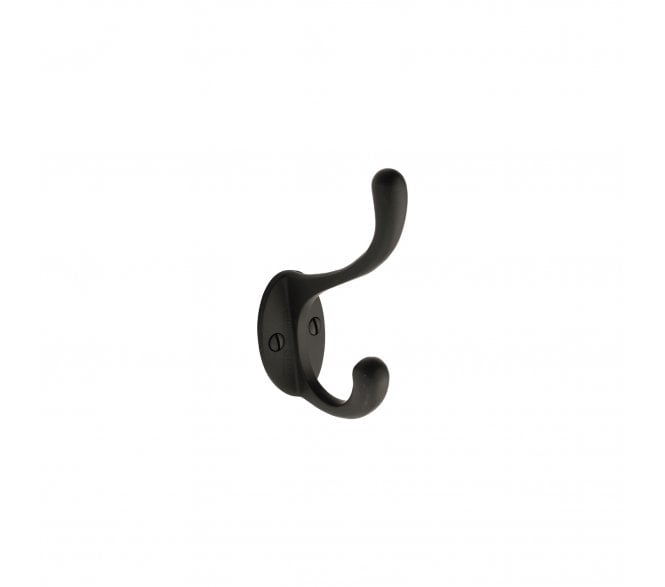 Heritage Brass V1068 Classic Hat & Coat Hooks - Matt Black