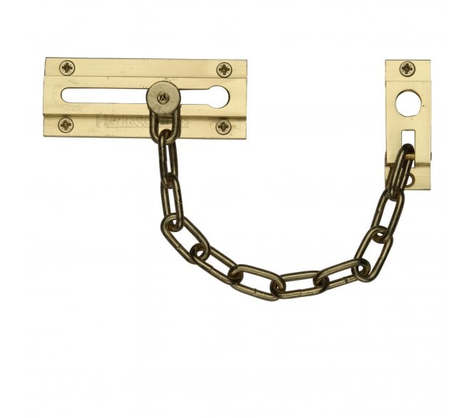 Heritage Brass V1070 Security Door Security Chain - Polished Brass