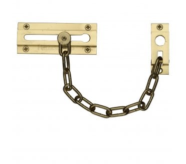 Heritage Brass V1070 Security Door Security Chain - Polished Brass