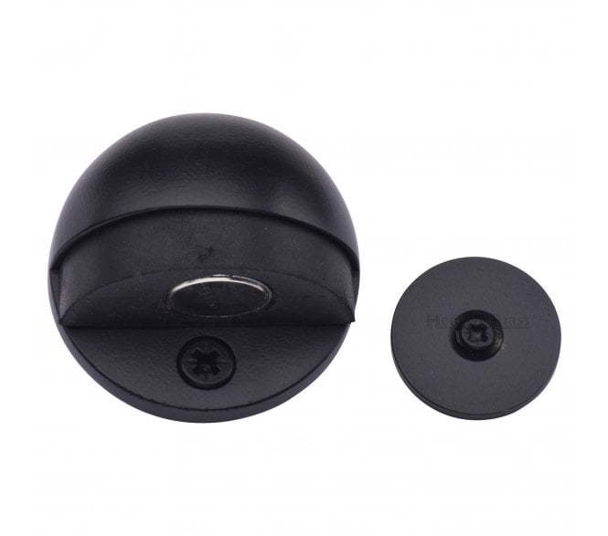 Heritage Brass V1080 MAG Magnetic Floor Door Stop - Matt Black