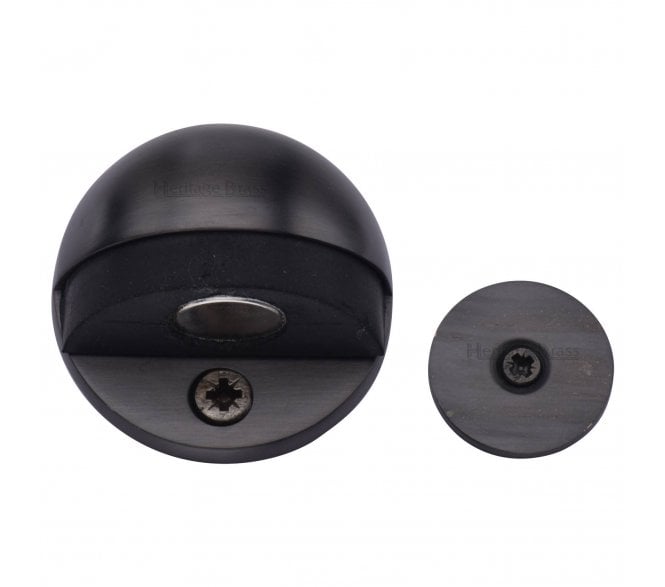 Heritage Brass V1080 MAG Magnetic Floor Door Stop - Matt Bronze