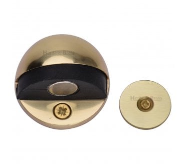 Heritage Brass V1080 MAG Magnetic Floor Door Stop - Polished Brass