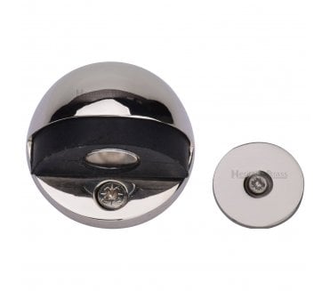 Heritage Brass V1080 MAG Magnetic Floor Door Stop - Polished Nickel